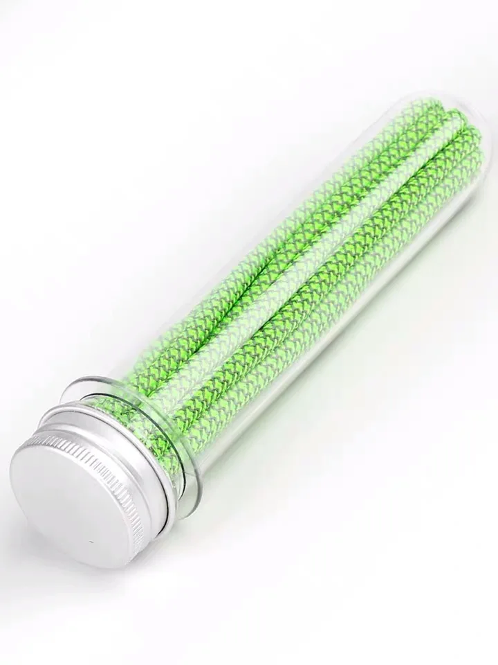 Wholesale shoe laces package reflective shoelace for yeezy shoe