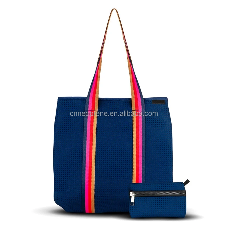 2022 New Factory Price Handbag Carrier Bag Beach Bag Custom Neoprene Bag