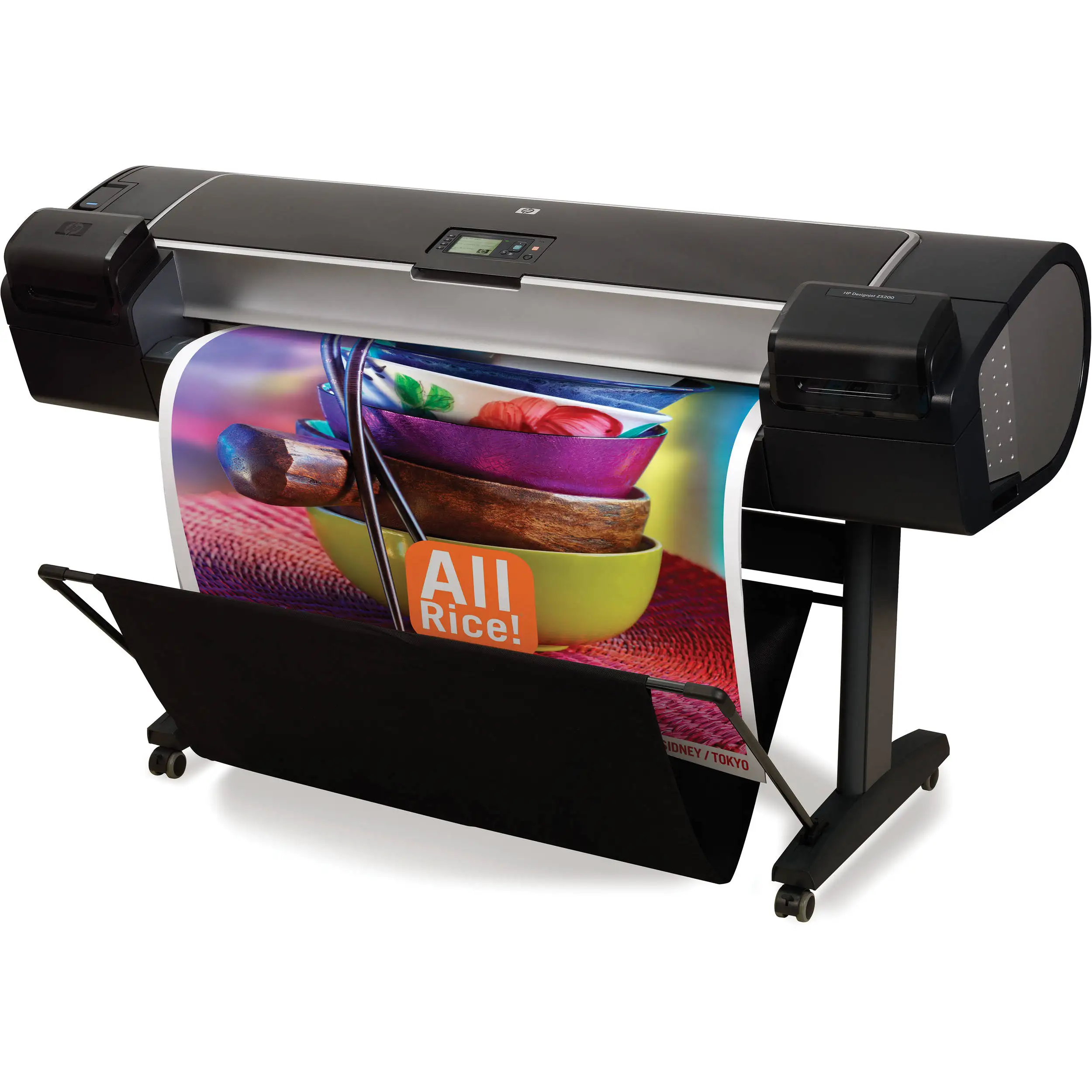 Восстановленный принтер для бумаги A0 B0 HP DesignJet Z5200 Z5400 плоттер резки 44-дюймовый струйный цветной широкоформатный