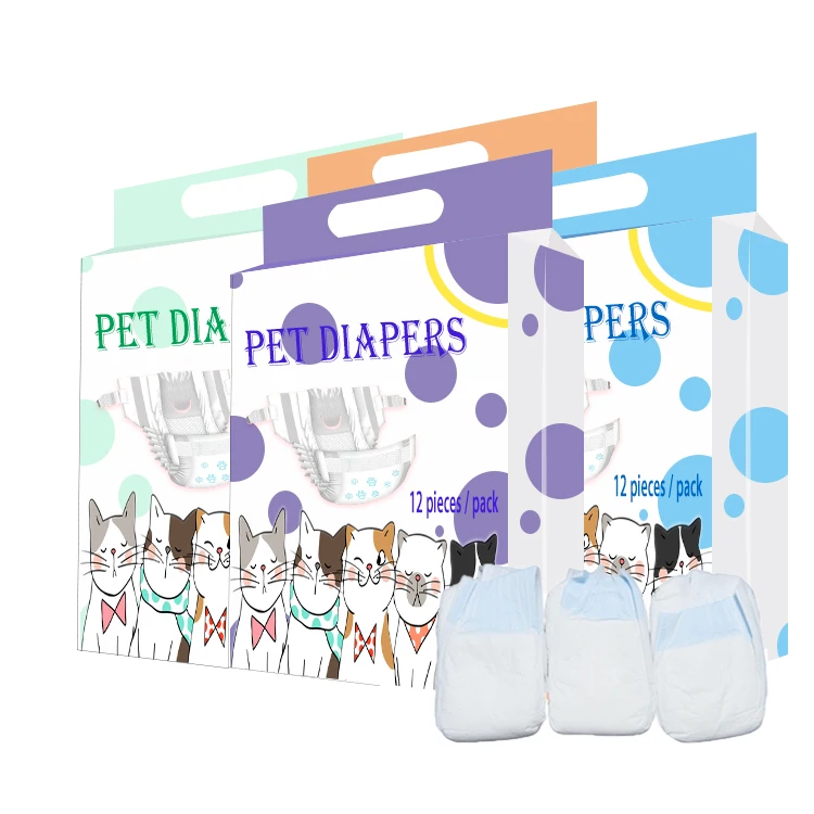 Bamboo Dog Pet Mini Female Cheap Baby Duck Diaper Charcoal Diaper Nappy for Male Disposable Printed 20 FT Container Japan Brand