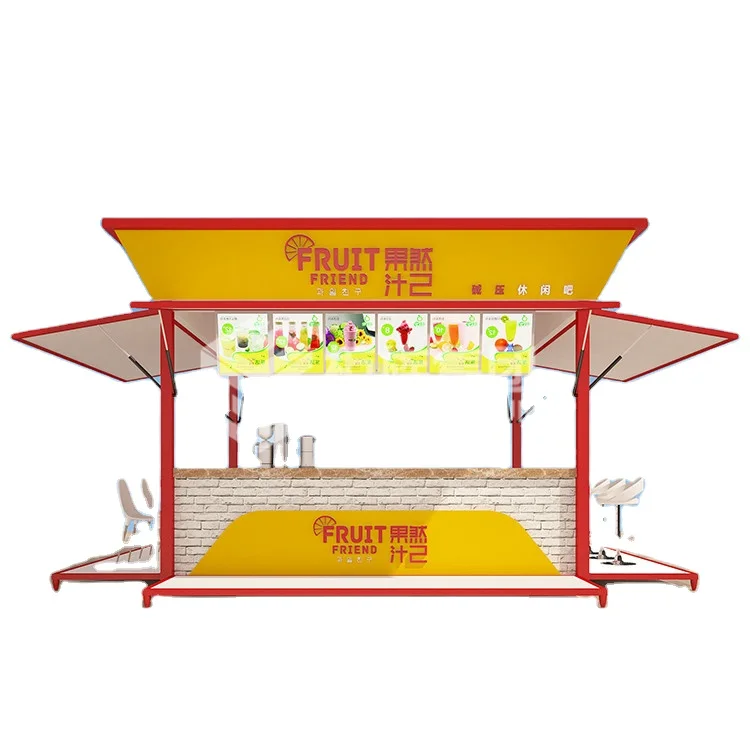 Wholesale Pop up Store Container Shop 40ft Prefabricated Philippines Container Houses Steel Structure Frame Welded Steel Door