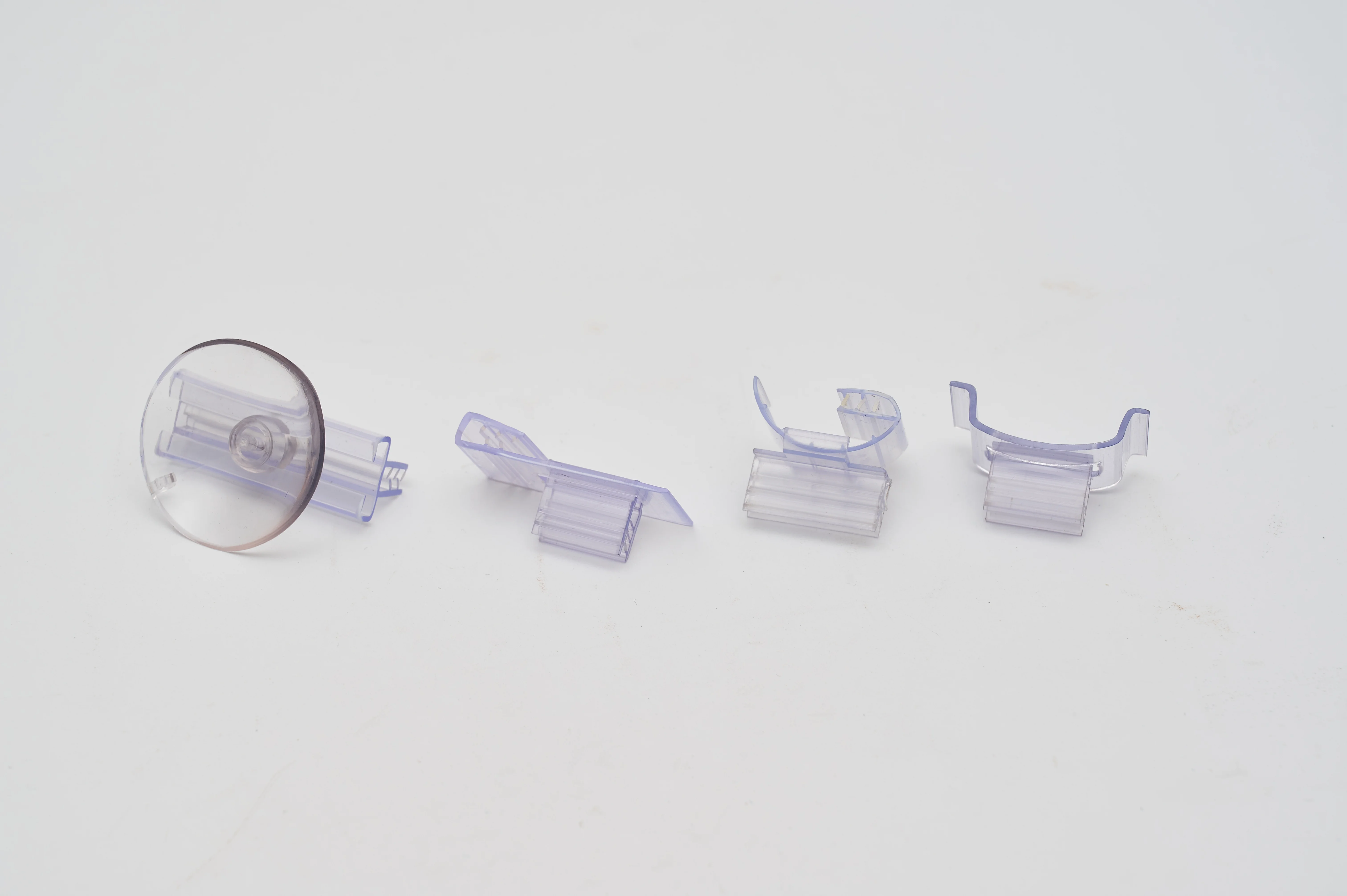 Factory Plastic Supermarket Shelf Accessories Pvc Price Holder Extrusion Supergrip