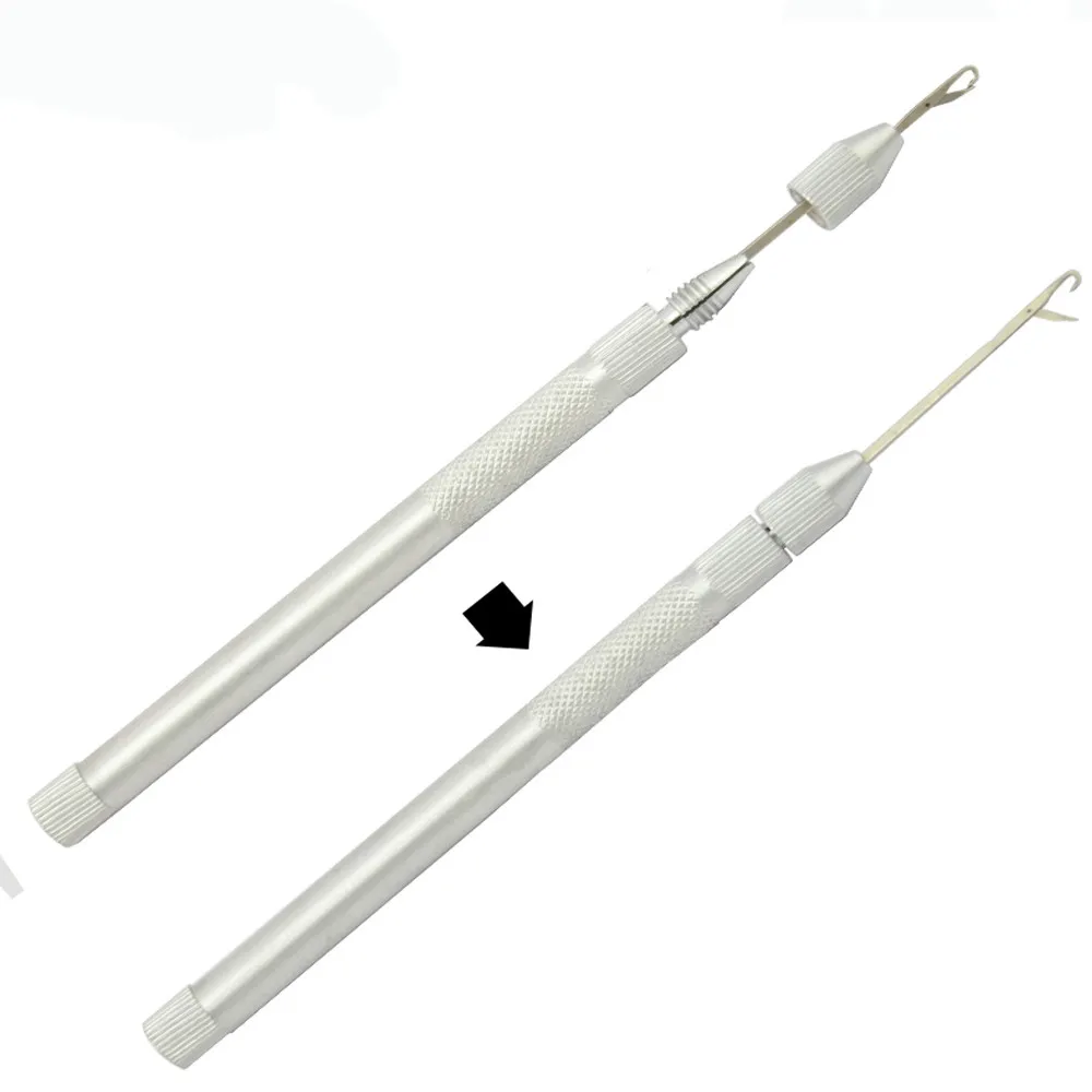 Hair Extension Hook Needle Wig Making Tools Lace Wig Ventilation Needles For Lace Wigs Micro Ring Hair Extention Needles