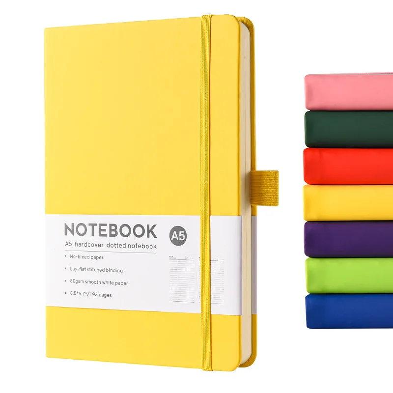Custom Cheap Bulk Wholesale Luxury Custom Logo Journal Hardcover Notebooks A5 Leather Notebooks For School