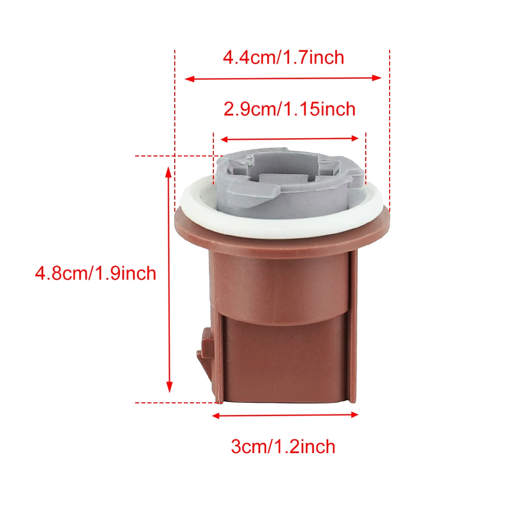 Set UTV Red Rear Tail Light With Sockets For Sportsman 500 550 800 1000 RZR 570 Car Accessories