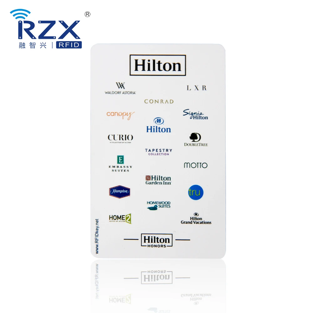 Plastic Printing 13.56MHz PVC Custom rfid  Cards Chip Card M1 Hotel key Door lock card