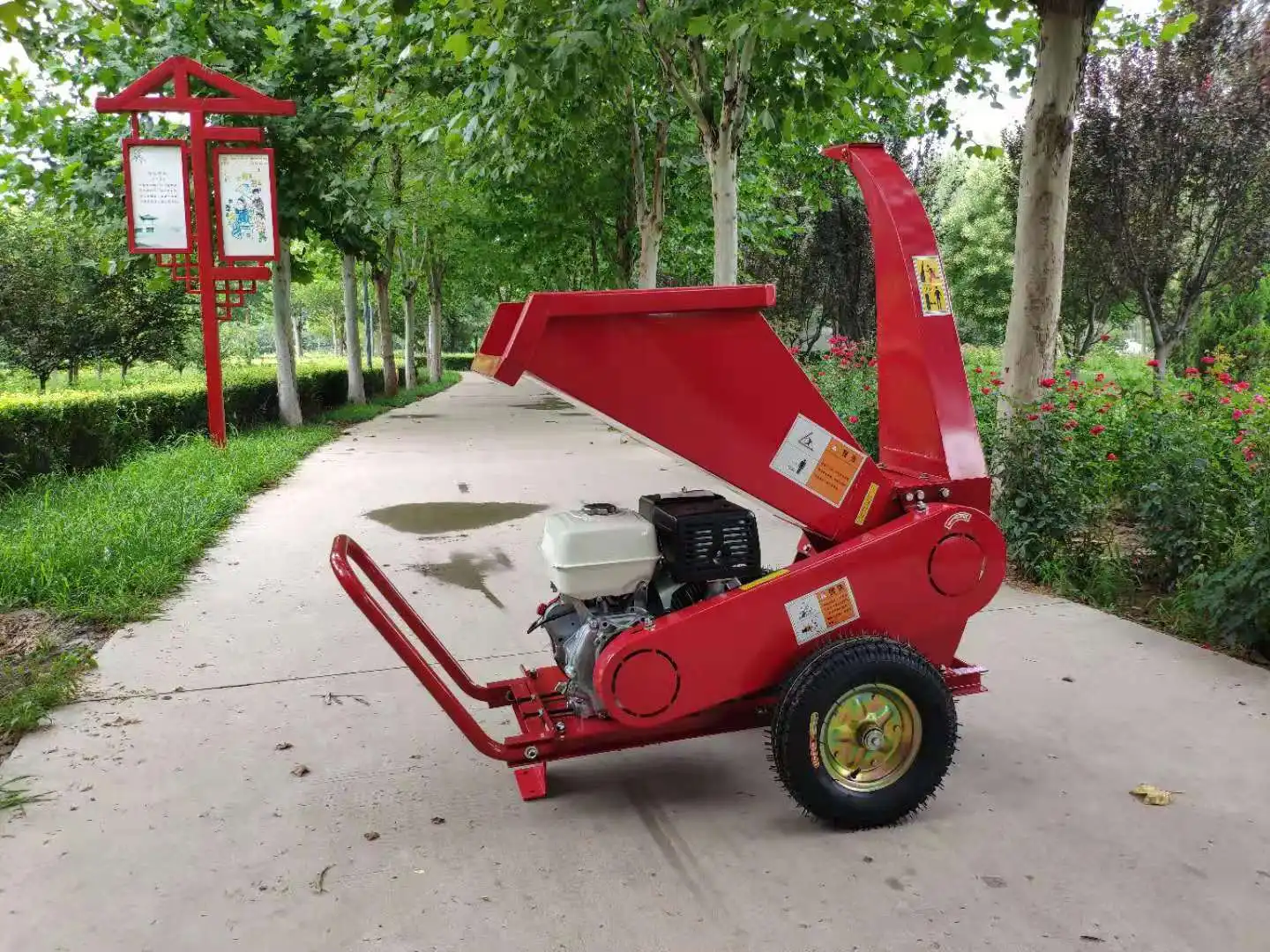 Высокое качество дробилки древесины измельчитель для сада