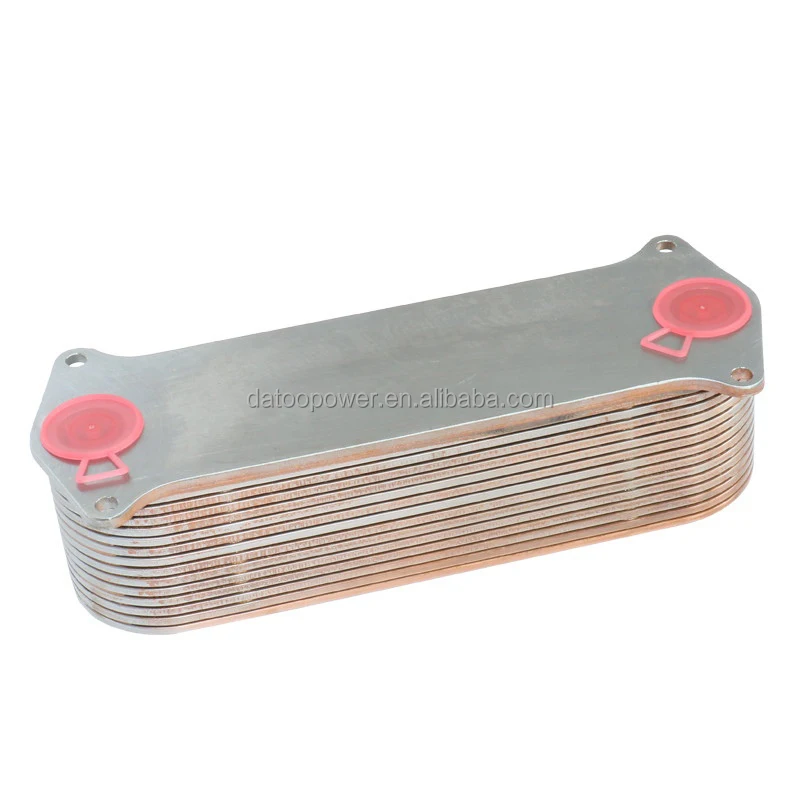Shanghai Diesel Engine Parts SDEC SC8D170G2B1 DIesel Engine Oil Cooler Oil Filter Seat D17-030-01A+C