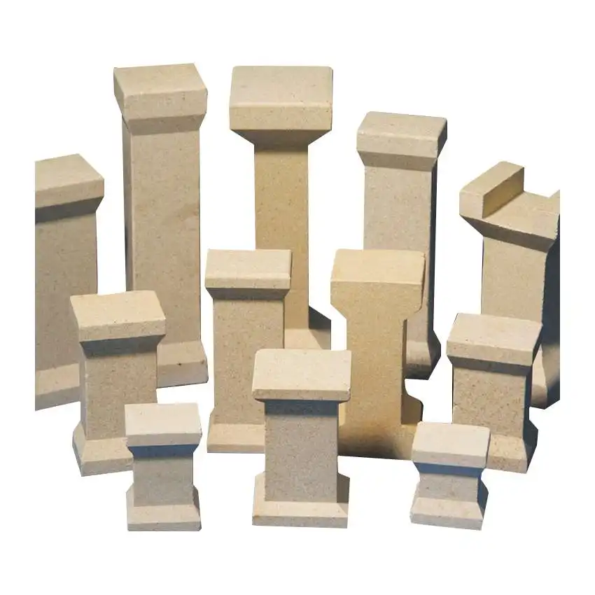 Glazed high heat batts and cordierite mullite support Pillar Or Stand