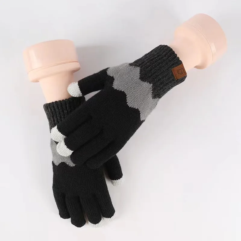 Winter Glove Unisex Warmer Magic Knitted Acrylic Gloves Touch Screen