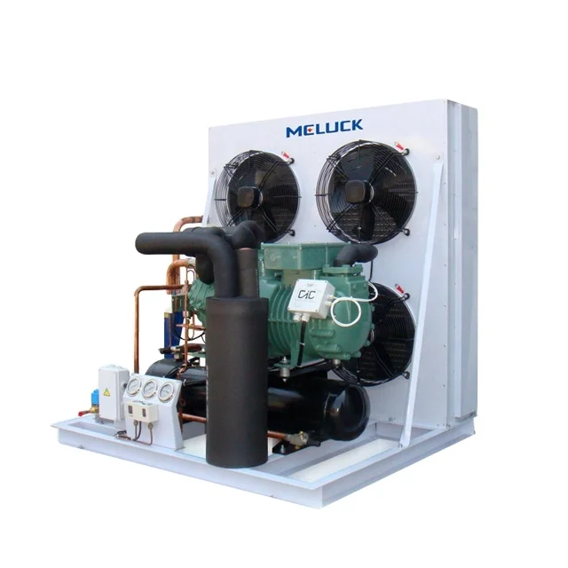15hp Commercial Refrigeration Low Temperature Compressor Condensing Unit For Cold Room