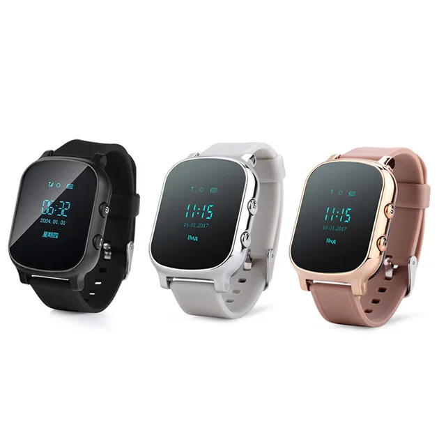 Hot sell personal kids elderly smart watch gps with free APP