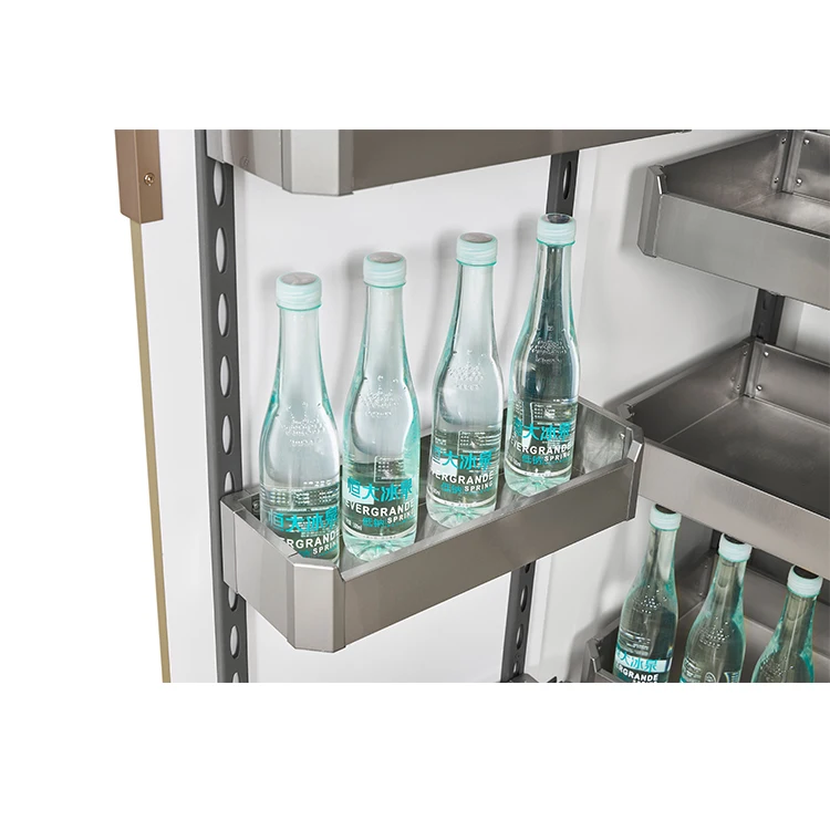 Custom 2/4/6/8 layer Stainless Steel Cabinet Organizer Pantry Unit Kitchen Linkage Sliding Basket Pullout PantryUnit