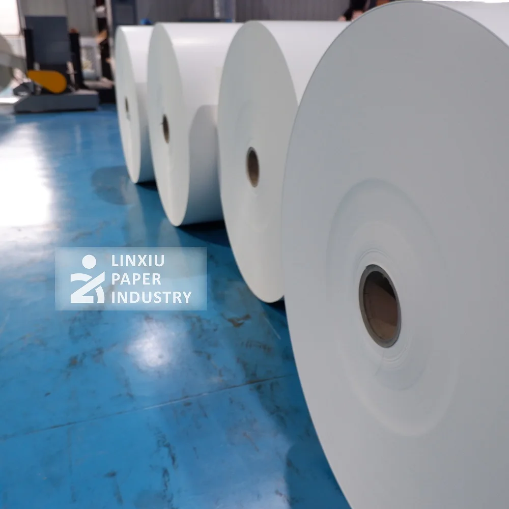 Приложение Asia Symbol 170GSM 190GSM 250GSM 280GSM pe/pla бумажный стаканчик рулон для Изготовления Бумажных супов
