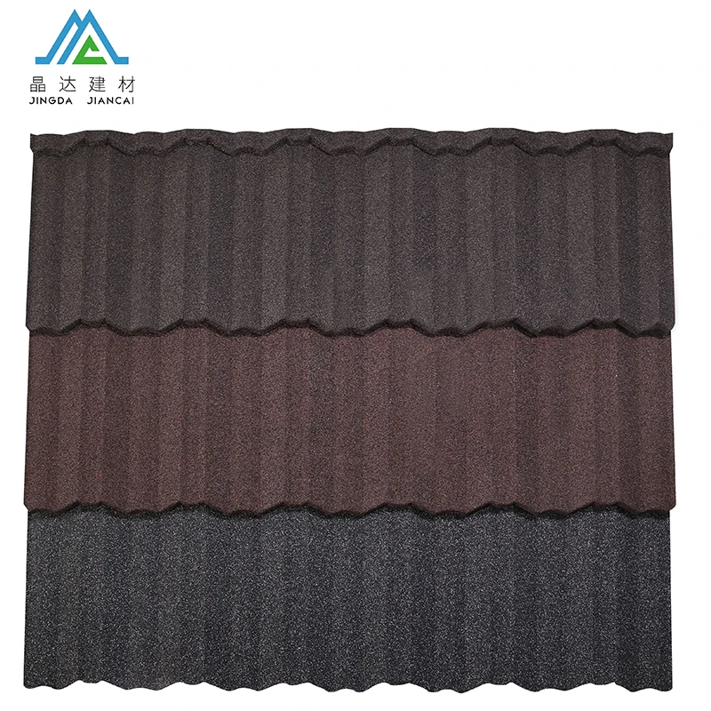 Best Selling Factory Price Standard Size Galvanized Iron Roof Sheet /Classic Type Stone Coated Aluzinc Steel Roofing Tile