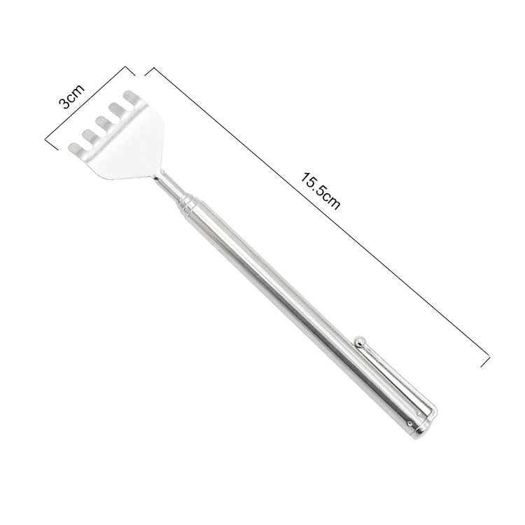 Best Selling Portable Pen Clip Telescopic Massager Scratch Itch Relief Hook Tools Extendable Long Backscratcher Back Scratcher