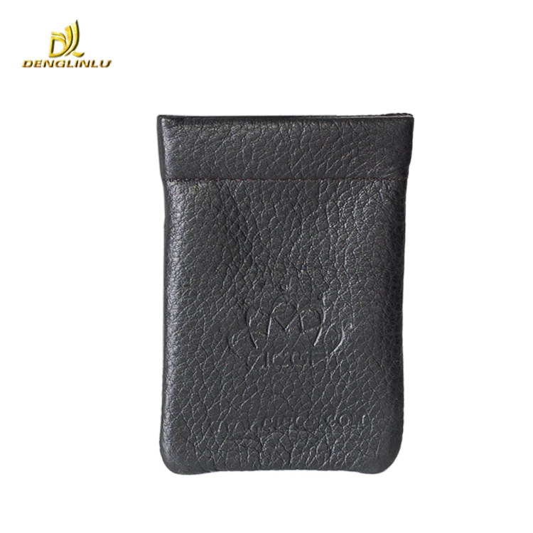 Cute Shining PU coin purse brightly small coin wallet with Spring Hinge Closure