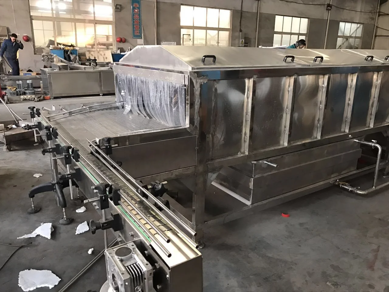 Low Temperature Food Pasteurization Machine Production Line