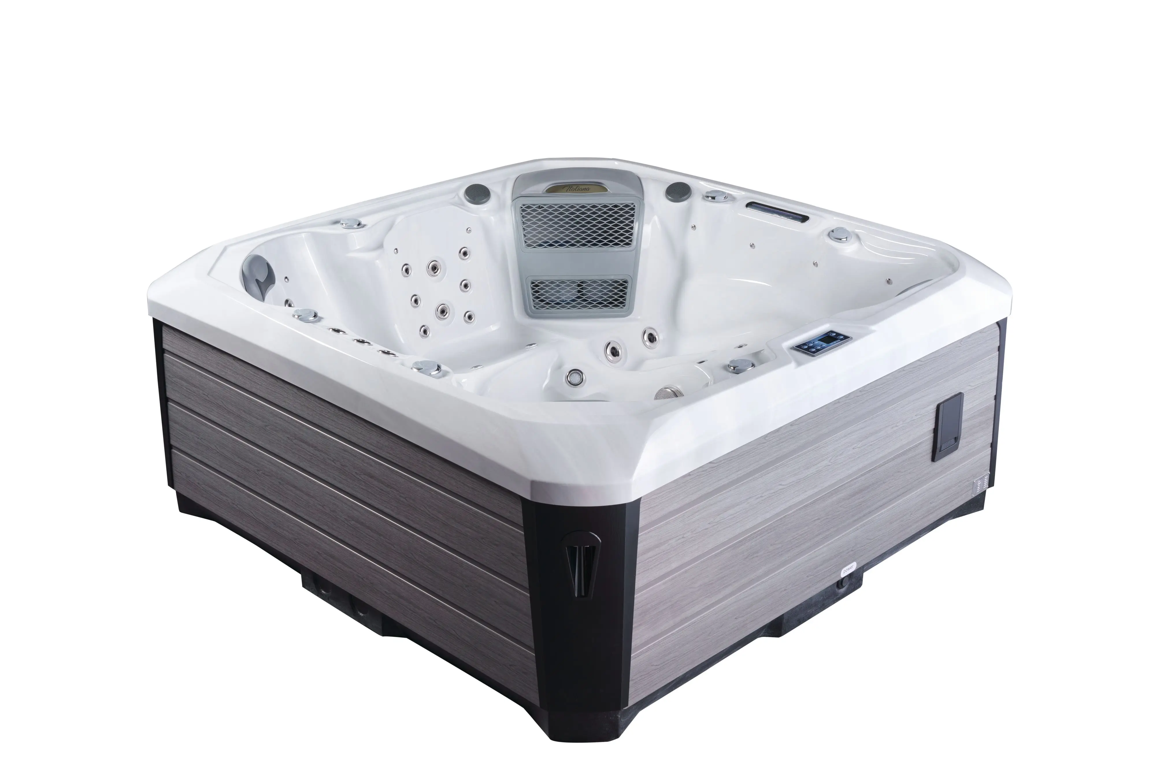 High Quality Swim Spa Outdoor on Sale Balboa USA Seat Acrylic Cross Training Graphic Pump Technical Parts Design