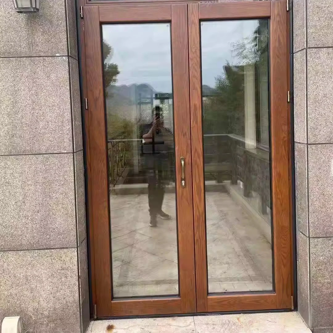 LongTai (Rokee) Modern Simple House Window Design Swing Glass Windows For House Impact Resistant French Wooden Casement Window