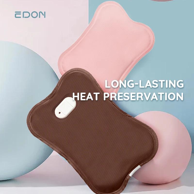 EDON оптовая продажа 1 л Современная Электрическая бутылка для горячей воды из ПВХ длинная детей женское средство снятия боли