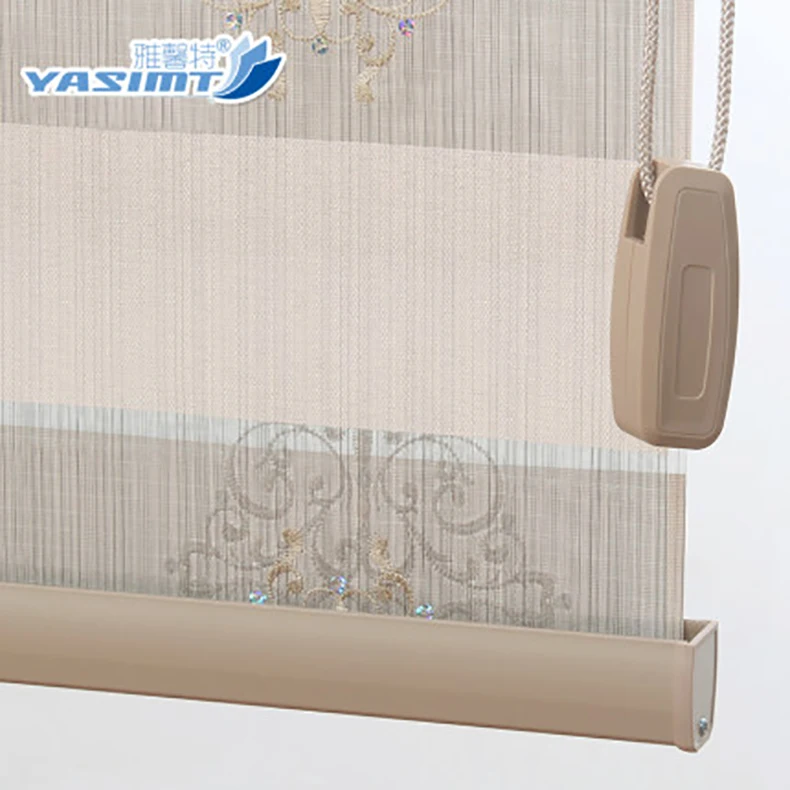 
Flat Sheer Roller Shading, Zebra Blinds, Double Roller Shades 