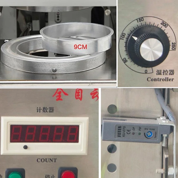 Fully Automatically Counter Boba Tea Cup Sealing Machine 90 95 Juice Drink Package Cup Sealer