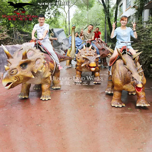 Amusement Equipment Animatronic Robot Walking Dinosaur Toy and Lifesize Dinosaur