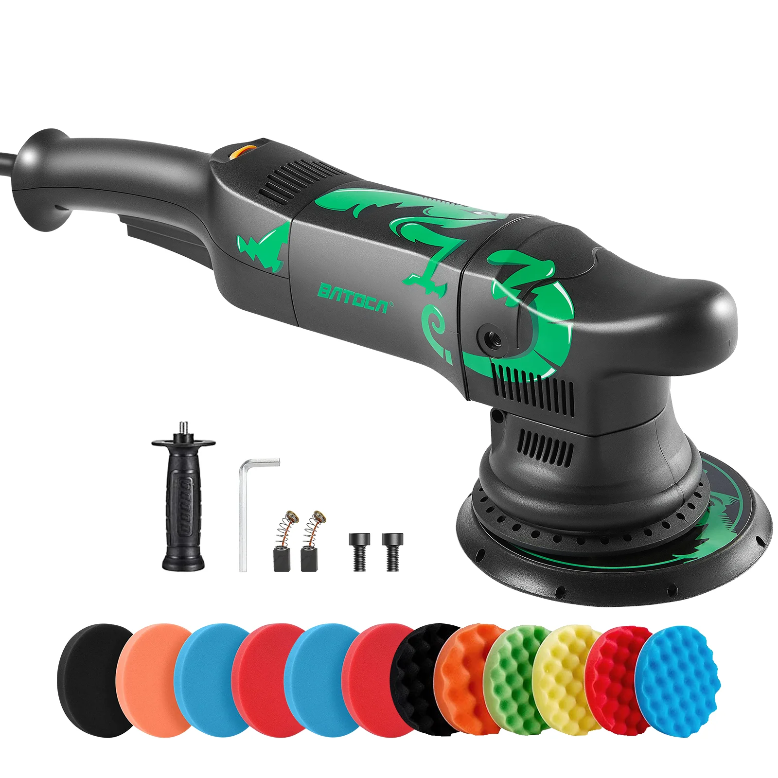 6inch backing plate random big orbit polisher 21 mm dual action polish machine car Polisher