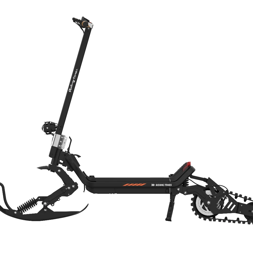 Wholesale Price 3in1 Two wheel Off Road TiresTracked 1500W 1800W 30Ah Electric Snow Scooter For Adult Snowboarding with  APP