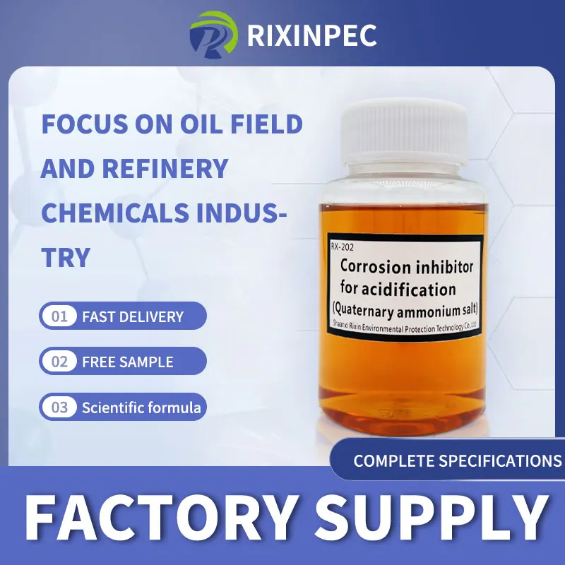 Acid inhibitor (quaternary ammonium salt) to solve the serious acid problem of oilfield ,free sample