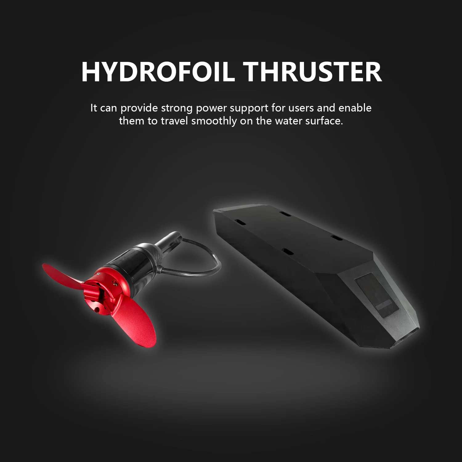 Aluminium E foil Electric Thruster Motor Hydrofoil Surf Board Booster SUP Thruster Foil Drive Foil Assist Water Sports Surfing