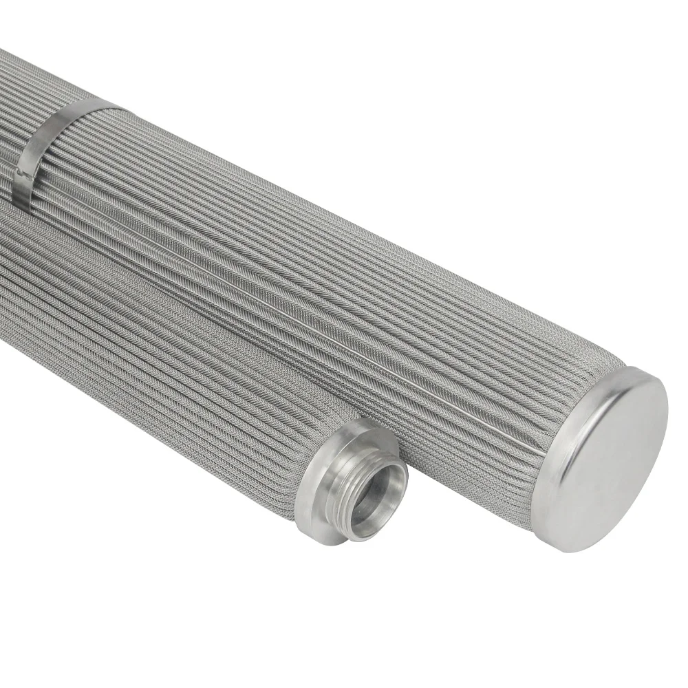 factory direct 200 micron stainless steel mesh sieves Round Shape Weave Wire Mesh Filter Silencer pipe