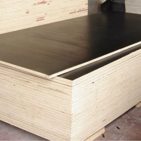 Wholesale Prices 18mm Black Film Faced Plywood Marine Construction Formwork Phenolic board Hardwood Plywood Sheet