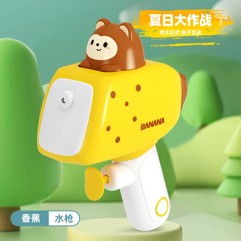 2024 High Quality Non Toxic Children Water Gun Toys Small Animal Fruit Water Guns Banana Watermelon Orange Designs
