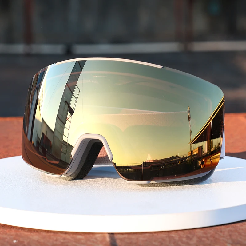 Winter Sports Protective Glasses Flip-up Lens With Custom Logo and Nose Protection for Snow Adventures