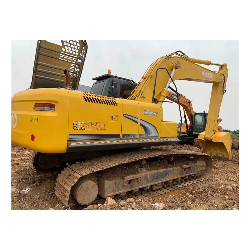 27 tons of Japanese made used excavator earthmoving machinery Medium excavator kobelco SK270D/Kobelco SK270LC-8 for sale