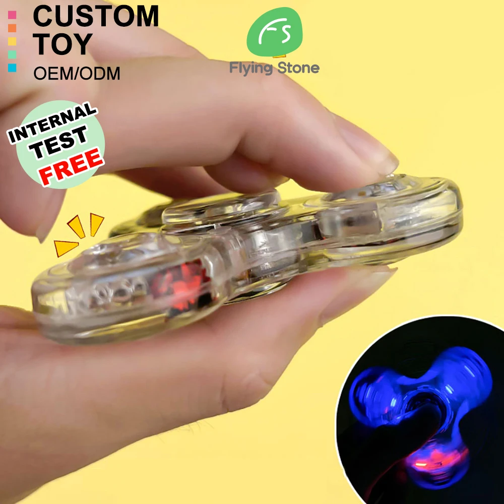 Factory Direct Sale Fingertip Gyro Classroom Silent Sensory Toy Desk Spinning Decompression Toy Fidget Spinners