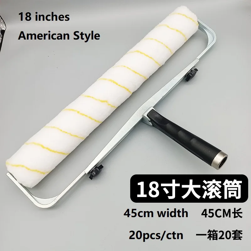 Factory outlet competitive American and European style 18 inches large painting tools decorative paint brush roller brushes