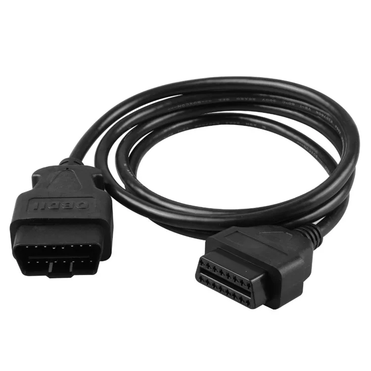 OBD2 штекер-гнездо 1 5 м 30 см ELM327 ODB2 16 Pin OBD II удлинительные кабели