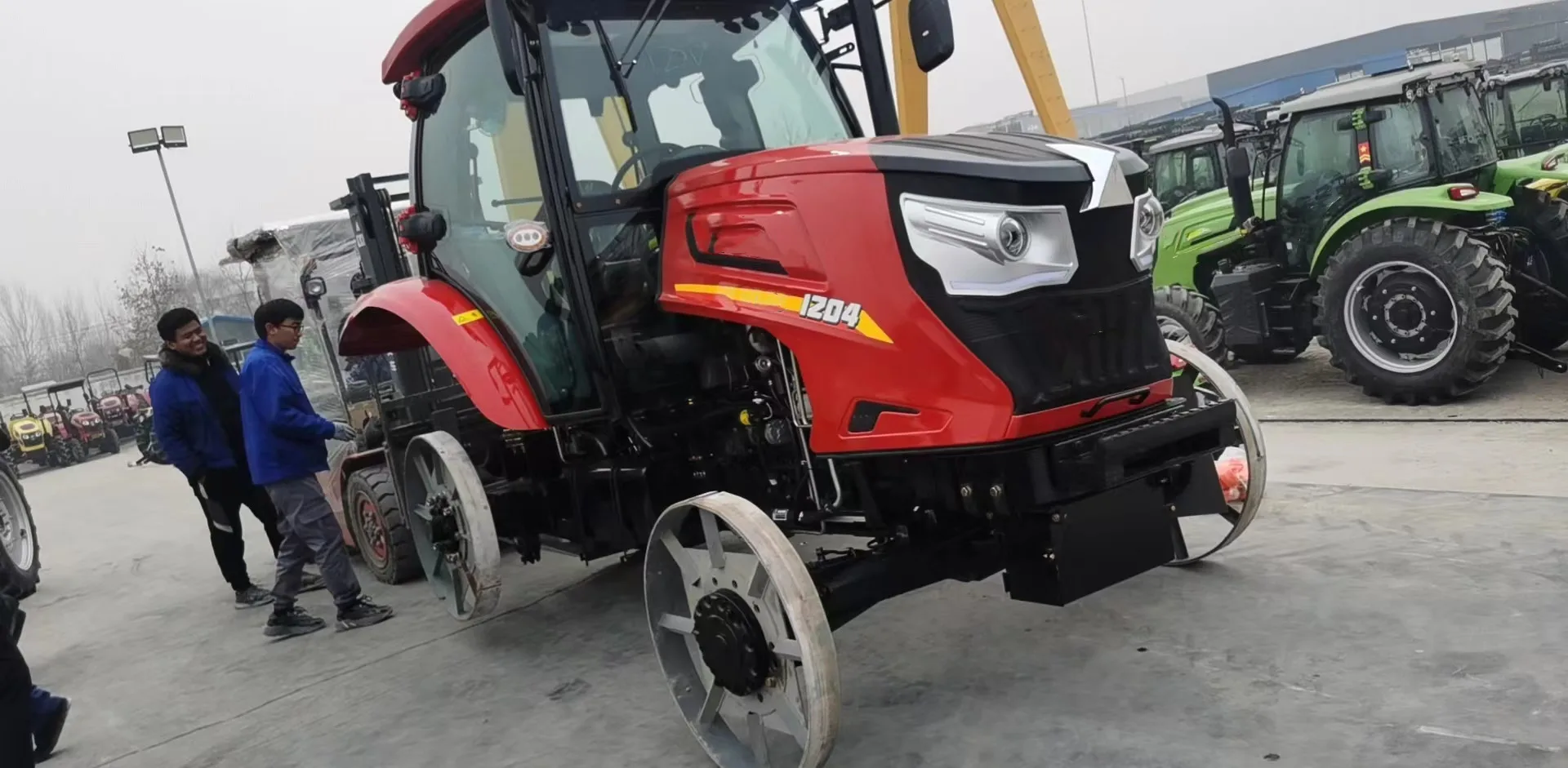 BITSMANN Farming wholesale cheap 4x4 120hp farm agriculture tractor  Malaysia manufacturers for sale