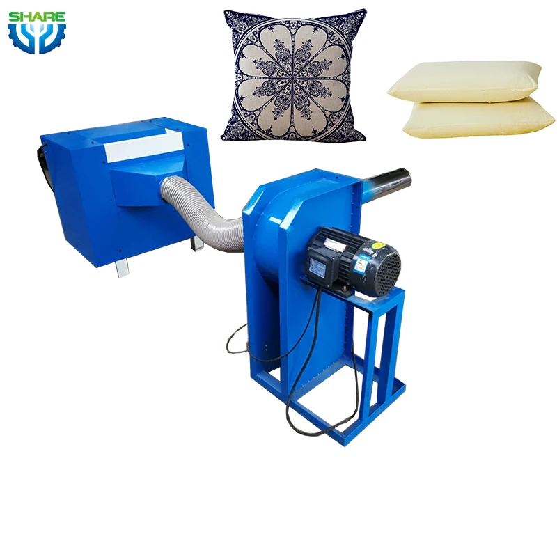 polyester fiber bale opener for jacket down and cotton filling wooden machine