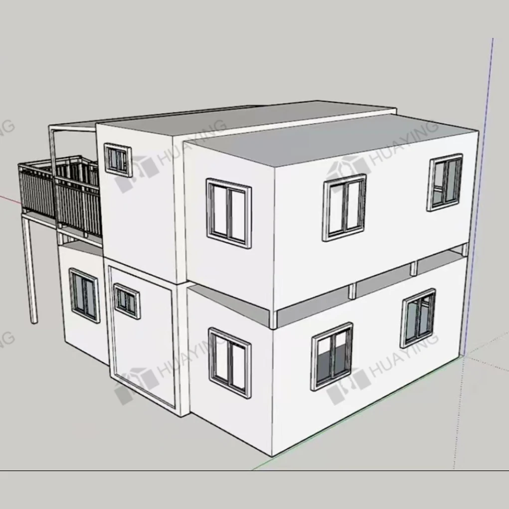Foldable Movable Fireproof Wholesale Expandable Container House with Ensuite