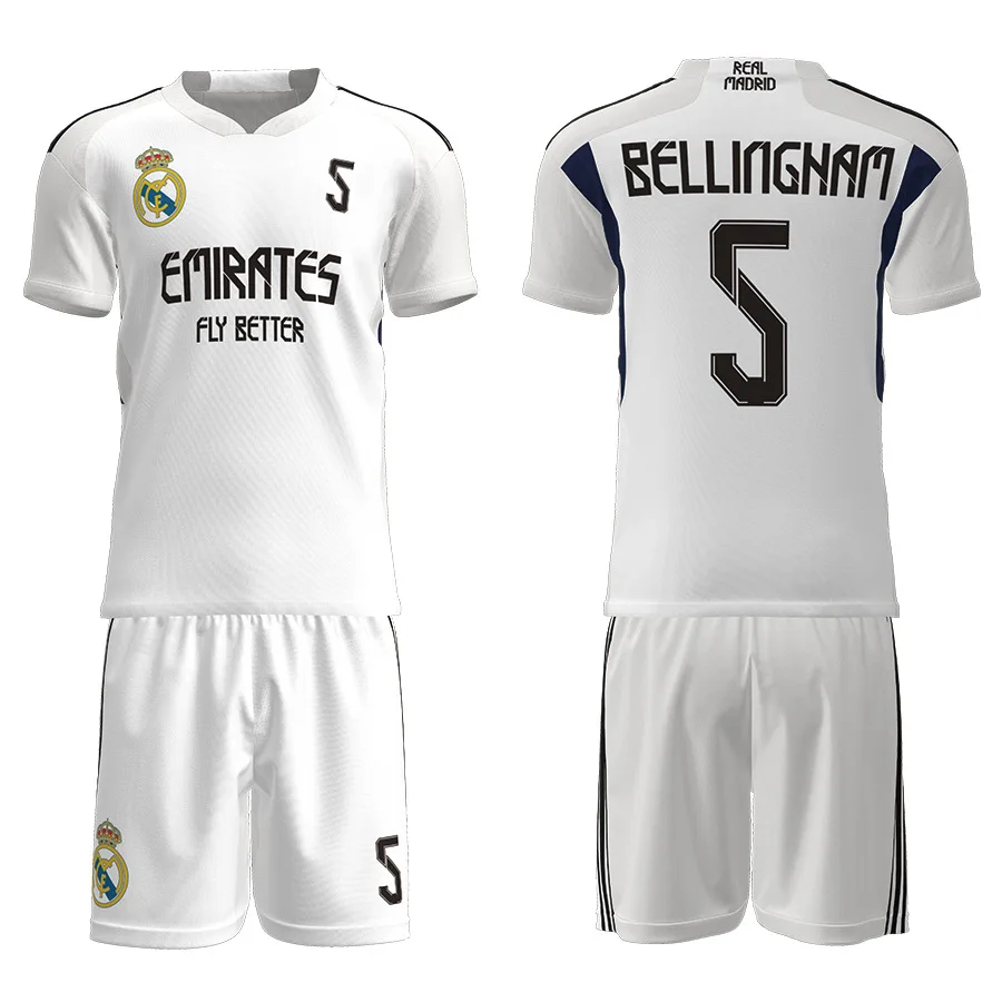 2024 Best Retro Design Adult Competition Training Uniforms Blank Football Jersey Machine for Sublimate Soccer Wear