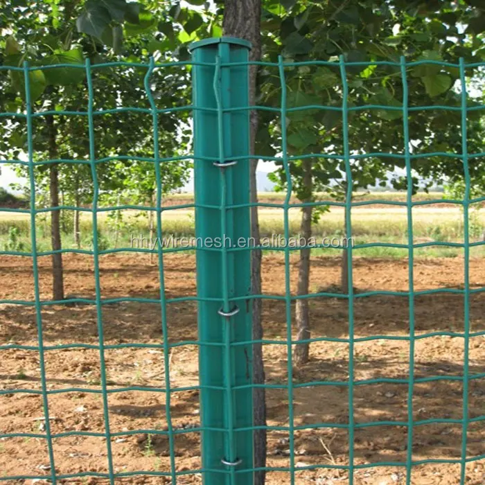 Customized Galvanized/PVC Coated Wire Mesh Fence with Metal Frame Security Fence Accessories Farm Sports Fencing