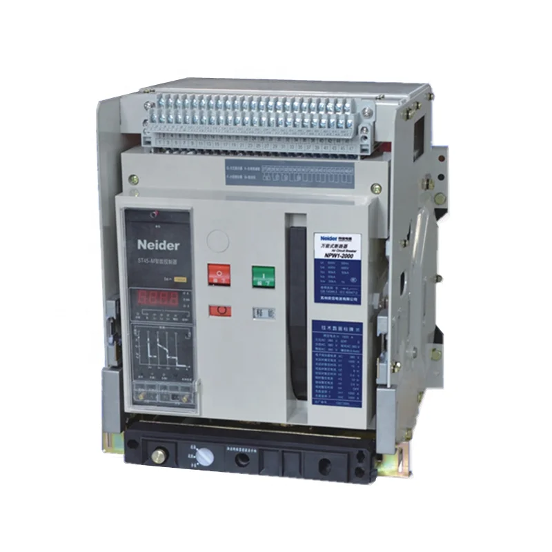 Стандартный вакуумный выключатель NPW1 серии фиксированного типа 3200Amp
