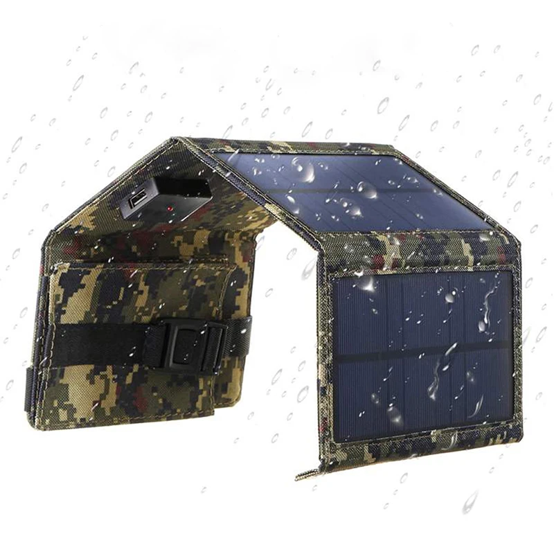 Lightweight Portable Solar Panel Foldable Waterproof Emergency Solar Panel Phone Charger 40W 60W 80W Outdoor Solar Panel 20W