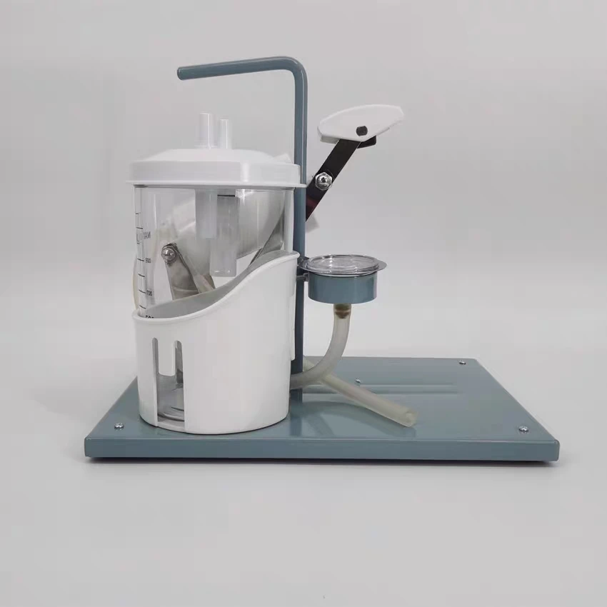 2023 Portable  Medical Equipment Hospital Pedal Suction Unit  Machine  Apparatus Unit Suction Machine