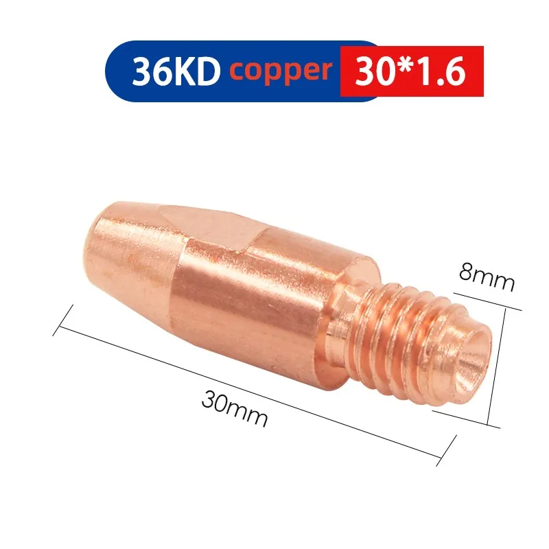 cucrzr  Binzel 36KD 501D  M8*30*1.2 1.0 0.8 1.4 1.6 contact tip for mig welding