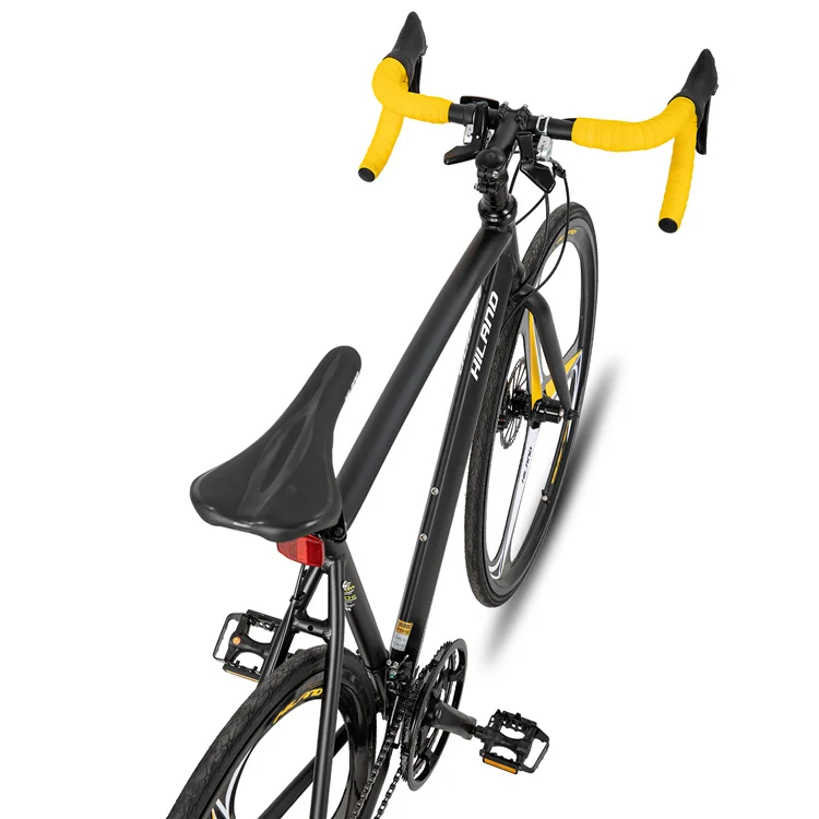 JOYKIE in stock black white 3 spoke wheel 700c cycle 21 speed aluminum alloy racing road bike for man